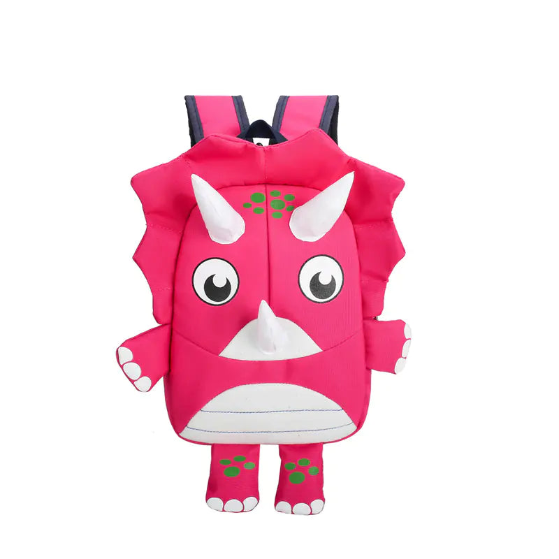 Cartoon Dinosaur Anti-Lost School Bag