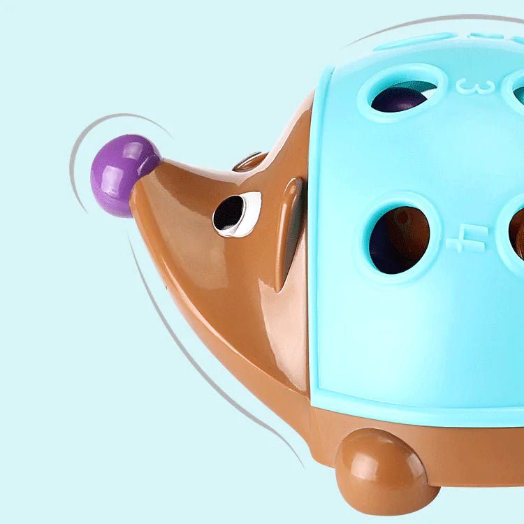 Hedgehog Puzzle Toy for Early Childhood Learning