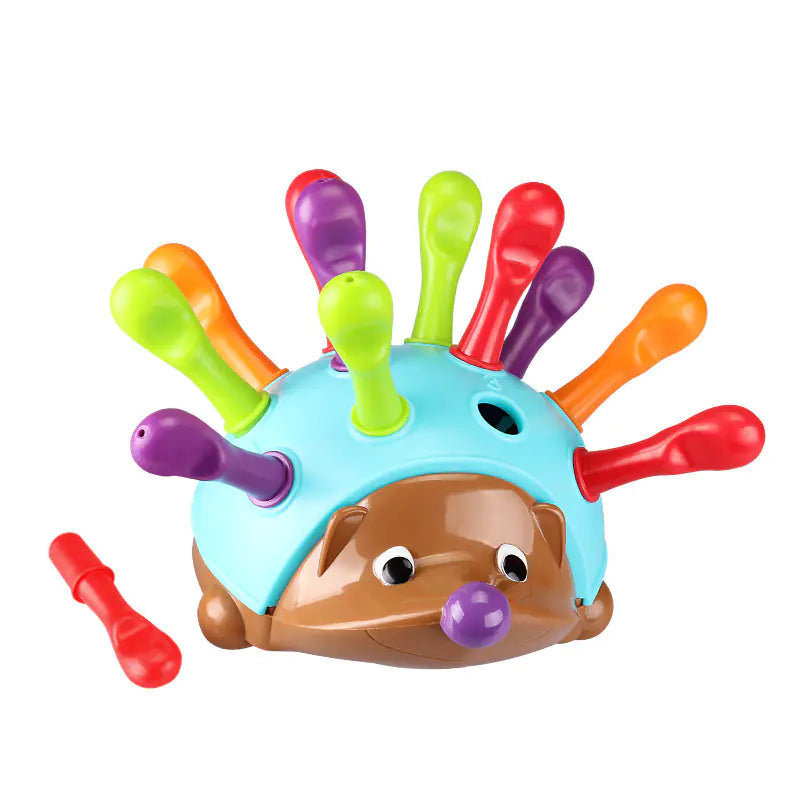 Hedgehog Puzzle Toy for Early Childhood Learning