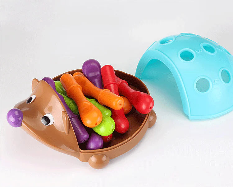 Hedgehog Puzzle Toy for Early Childhood Learning