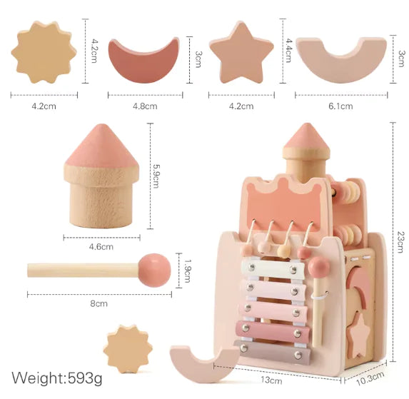 Montessori Wooden Castle