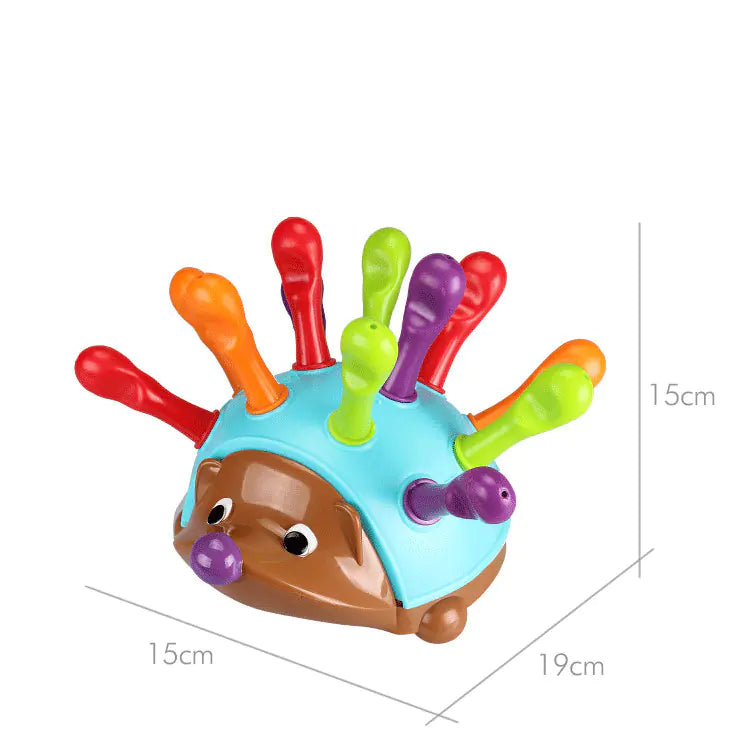 Hedgehog Puzzle Toy for Early Childhood Learning