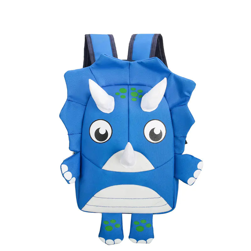 Cartoon Dinosaur Anti-Lost School Bag