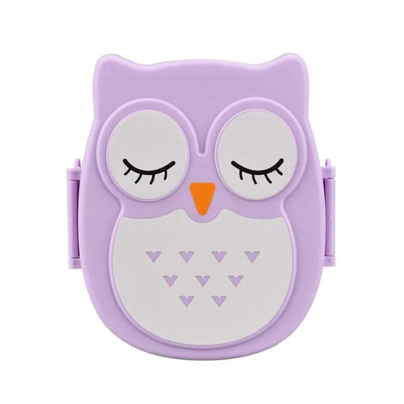 Owl Lunch Box, Bento Box, Meal Container