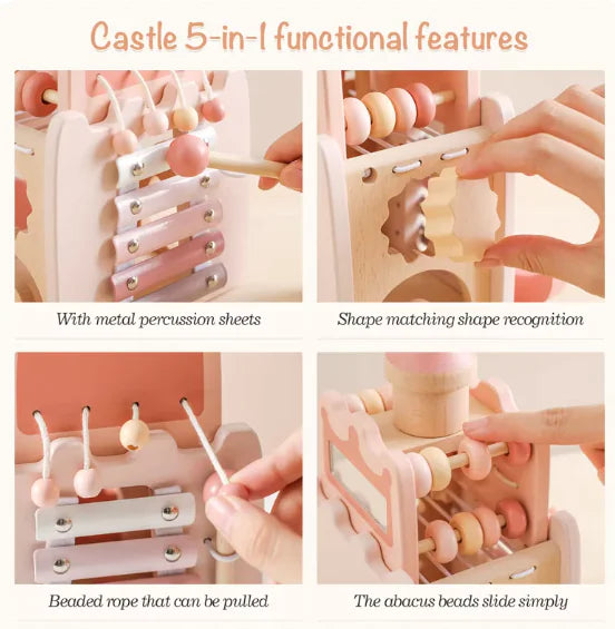 Montessori Wooden Castle