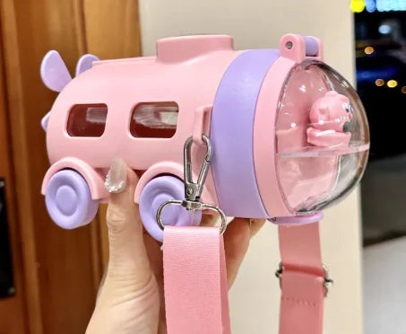 Cute Straw Car Cup