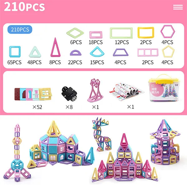 Magnetic Designer Construction Set