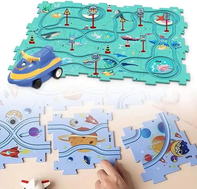 Mind-Maze Puzzle Track for Kids (25pcs)