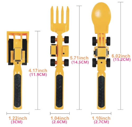 Utensil Set Excavator Spoon Cutlery Set