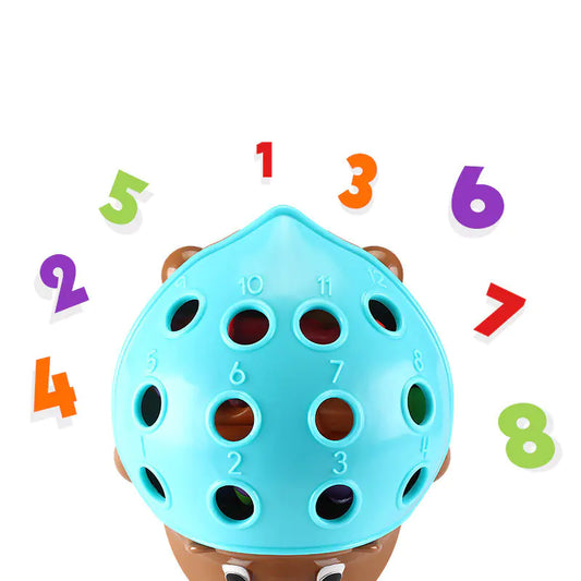 Hedgehog Puzzle Toy for Early Childhood Learning